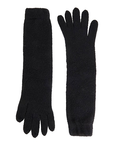 PIERANTONIO GASPARI Handschuhe Schwarz 100% Schurwolle