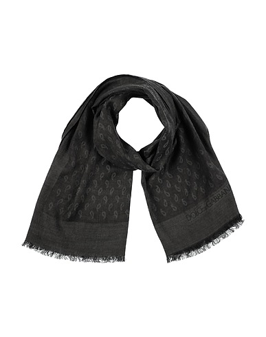 DOLCE&GABBANA Sciarpe e foulard Piombo 70% Seta, 30% Lana