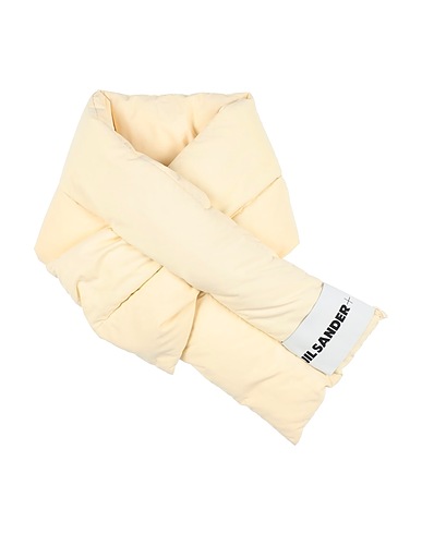 JIL SANDER+ Scarves and foulards Cream 100% Polyester