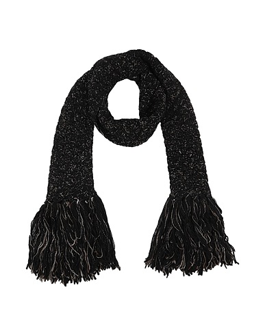DOLCE&GABBANA Scarves and foulards Black 50% Virgin Wool, 15% Cashmere, 15% Acrylic, 10% Alpaca wool, 10% Other Fibres