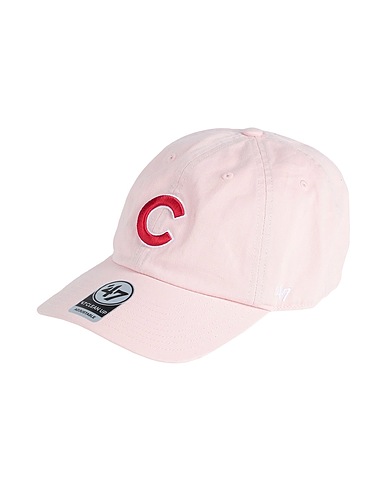 '47 Hat '47 Cappellino Double Under Clean Up Chicago Cubs
 Pink 100% Cotton