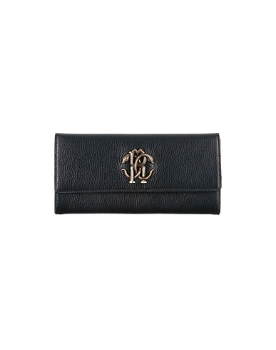 ROBERTO CAVALLI Portafoglio Nero Pelle di bovino