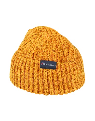 CHAMPION Cappello Senape 100% Acrilico