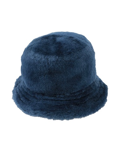 AGNONA Cappello Blu notte 100% Montone, Pelliccia di vitello