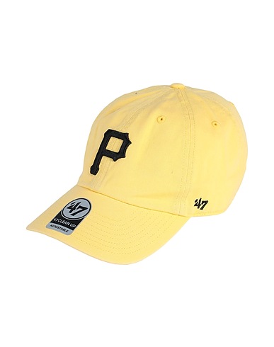 '47 Hat '47 Cappellino Double Under Clean Up PIttsburgh Pirates
 Yellow 100% Cotton