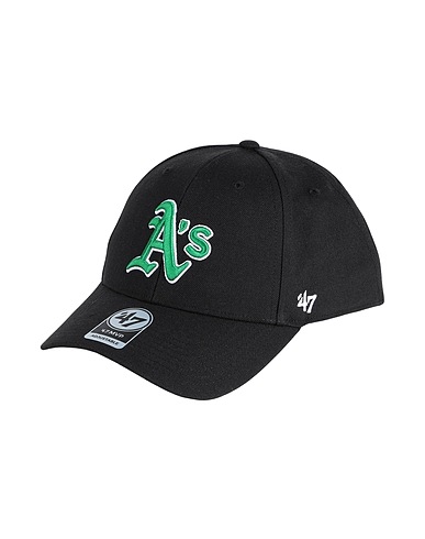 '47 Hat '47 Cappellino Sure Shot MVP Snapback Oakland Athletics
 Black 85% Acrylic, 15% Wool