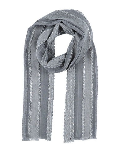 FIORIO Schals und Foulards Grau 57% Synthetische Fasern, 23% Wolle, 13% Seide, 7% Mohairwolle