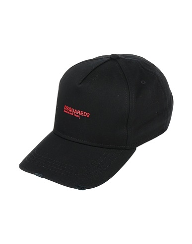 DSQUARED2 Hat Black 100% Cotton