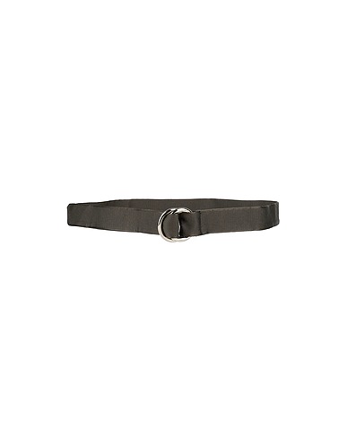 RODA Belts Dark green Textile fibers, Metal