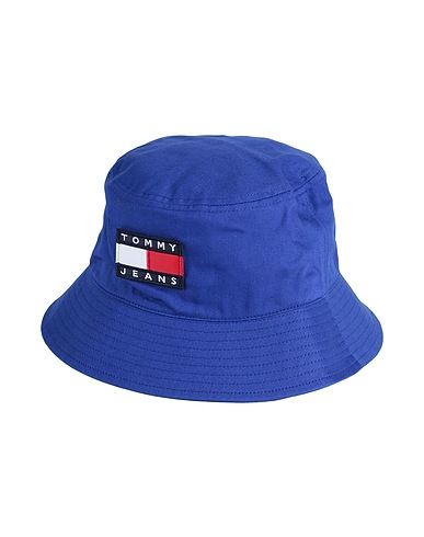 TOMMY JEANS Mützen & Hüte Königsblau 100% Baumwolle