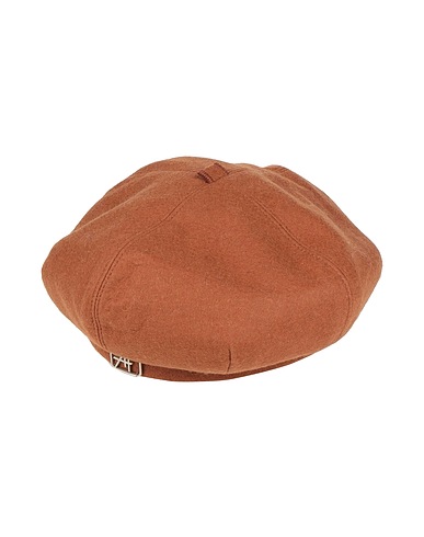 ALBERTA FERRETTI Hat Brown 66% Wool, 23% Polyester, 11% Viscose
