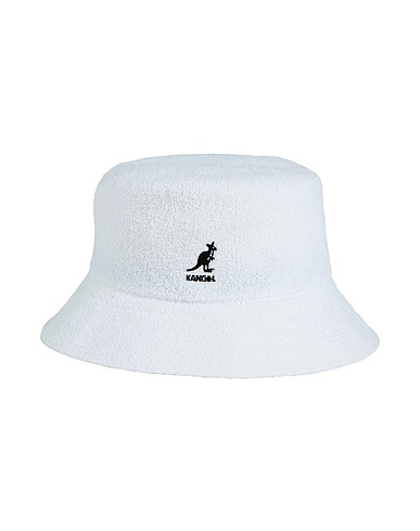KANGOL Hat White 55% Acrylic, 25% Polyester, 20% Nylon