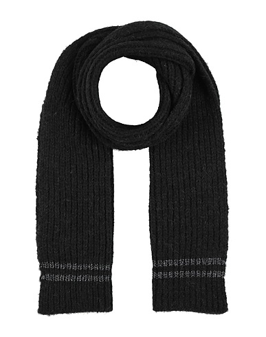 SUN 68 Scarves and foulards Black 53% Merino Wool, 30% Polyamide, 17% Alpaca wool