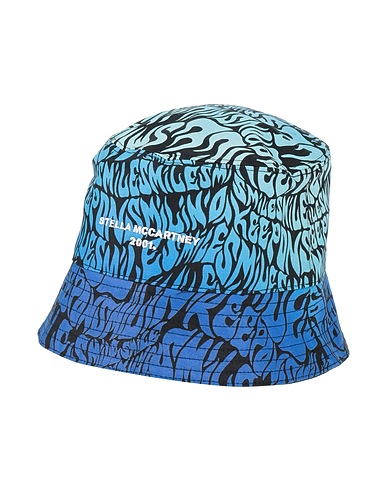 STELLA McCARTNEY Hat Azure 100% Cotton