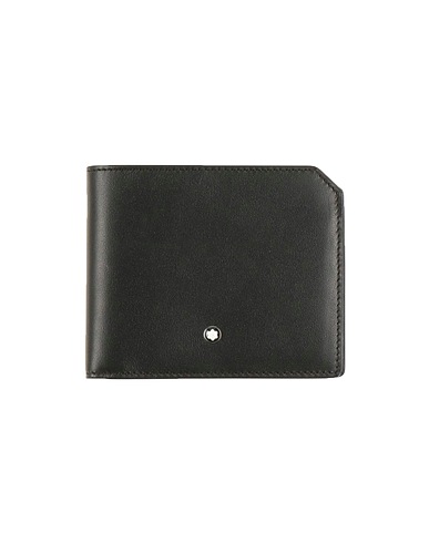 MONTBLANC Wallet Black Cowhide