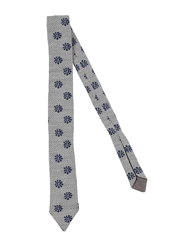 RODA Ties and bow ties Grey 100% Super 120s Wool
