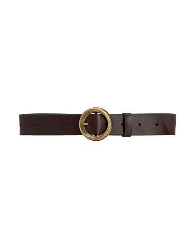 8 by YOOX Cinturón Normal LEATHER BELT
 Marrón chocolate 100% Piel de bovino