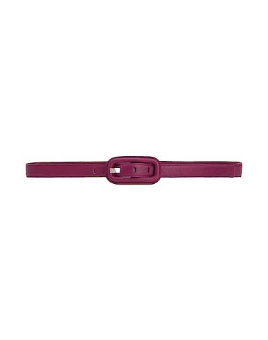 8 by YOOX Cinturón Normal LEATHER BELT
 Malva 100% Piel de bovino