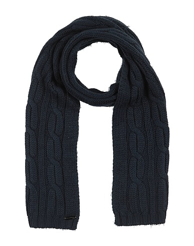 HARMONT & BLAINE Scarves and foulards Midnight blue 50% Wool, 50% Acrylic