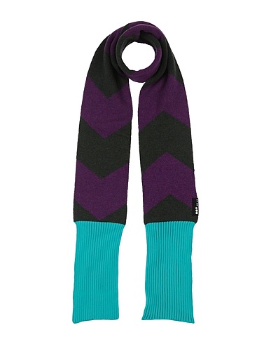 OOF WEAR Schals und Foulards Dunkelgrün 70% Wolle, 25% Polyamid, 5% Andere Fasern