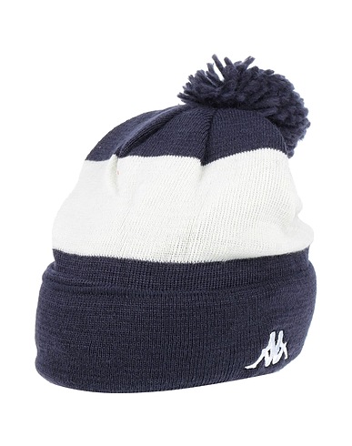 KAPPA Hat Navy blue 50% Acrylic, 50% Wool