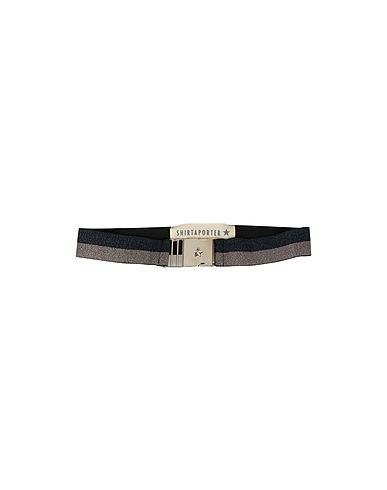SHIRTAPORTER Regular belt Blue 100% Polyester