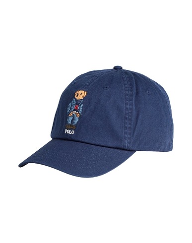 POLO RALPH LAUREN Hat Navy blue 100% Cotton
