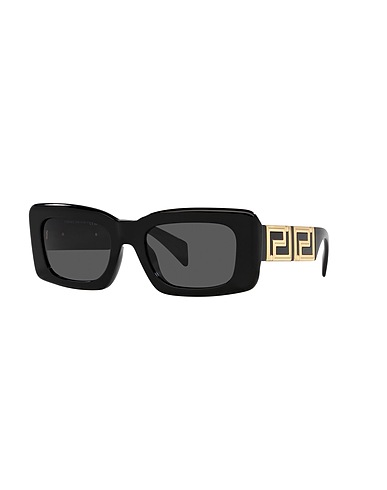 VERSACE Lunettes de soleil Noir Acétate