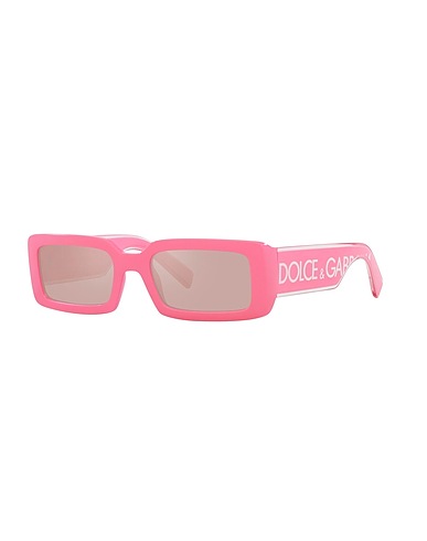 DOLCE&GABBANA Sonnenbrille Rosa Acetat