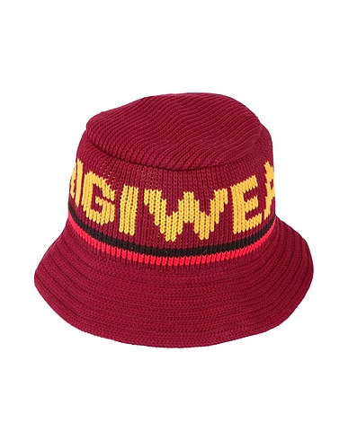 REFRIGIWEAR Hat Burgundy 50% Wool, 50% Acrylic