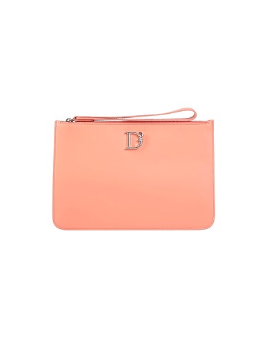 DSQUARED2 Kosmetiktasche Rosa Leder