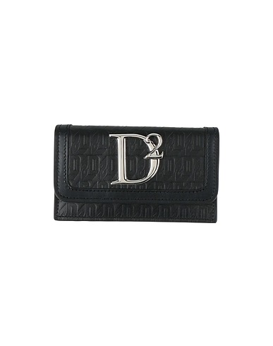 DSQUARED2 Document holder Black 100% Calfskin