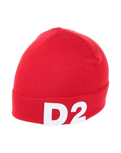 DSQUARED2 Hat Red 50% Acrylic, 50% Wool