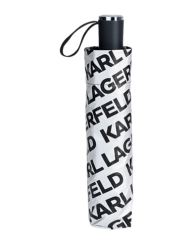 KARL LAGERFELD Umbrella K/ESSENTIAL SILVER SM UMBRELLA
 Silver 60% Steel, 40% Polyester