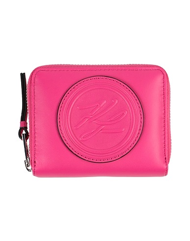 KARL LAGERFELD Portafoglio K/AUTOGRAPH SOFT S ZIP WLT
 Fucsia 58% Poliestere riciclato, 42% Poliuretano