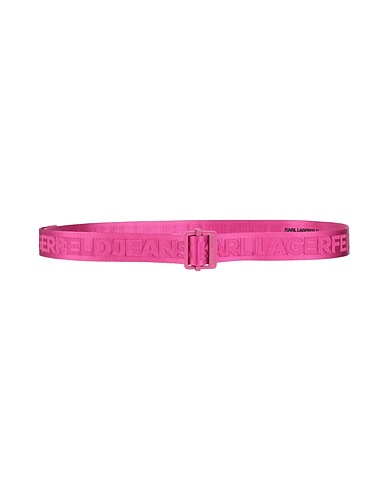 KARL LAGERFELD JEANS Ζώνηs WEBBING BELT
 Φούξια 98% Πολυαμίδη, 2% Πολυουρεθάνη