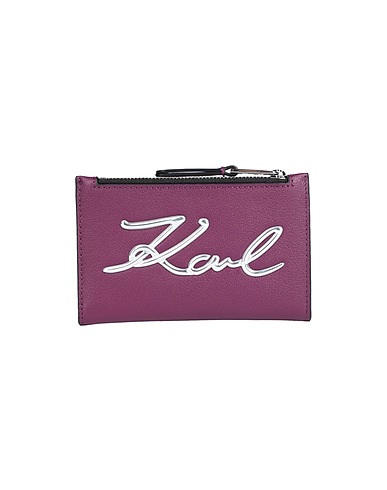 KARL LAGERFELD Portafoglio K/SIGNATURE BIFOLD ZIP CH
 Prugna 50% Pelle di bovino, 50% Poliuretano