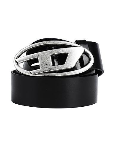 DIESEL レザーベルト B-1DR
 ブラック 牛革 100%