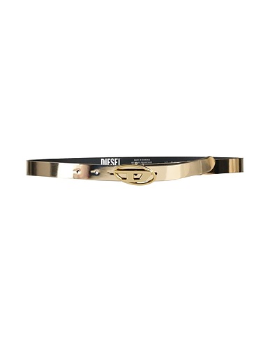 DIESEL Ceinture standard B-1DR 20 Platine 50% Cuir de bovin, 35% Polyuréthane, 12% Polyester, 3% Coton