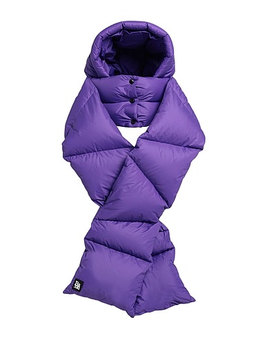 BACON Sciarpe e foulard Viola 100% Poliammide, Piumino d'Anatra