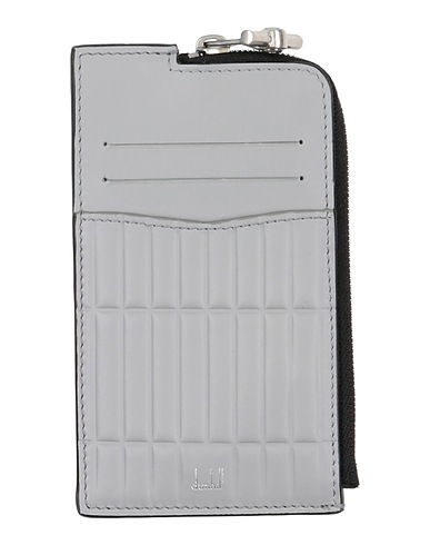 DUNHILL 財布 グレー 革