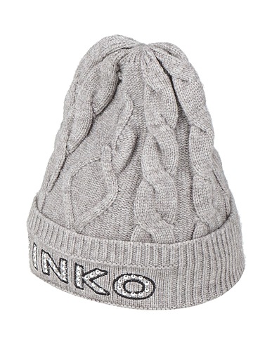 PINKO Hat Light grey 52% Viscose, 28% Polyester, 20% Polyamide, Acrylic, Wool