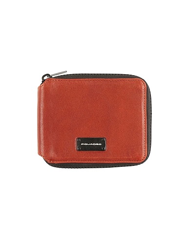 PIQUADRO Wallet Tan Cow leather