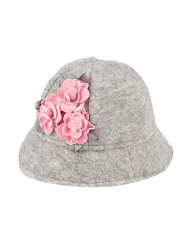 MONNALISA Hat Grey 70% Wool, 30% Polyester