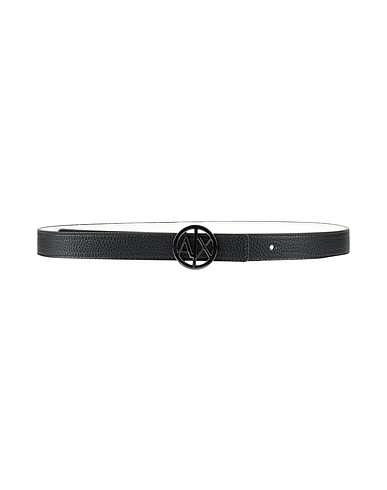 ARMANI EXCHANGE Cintura Regular Nero 100% Poliestere, Poliuretano