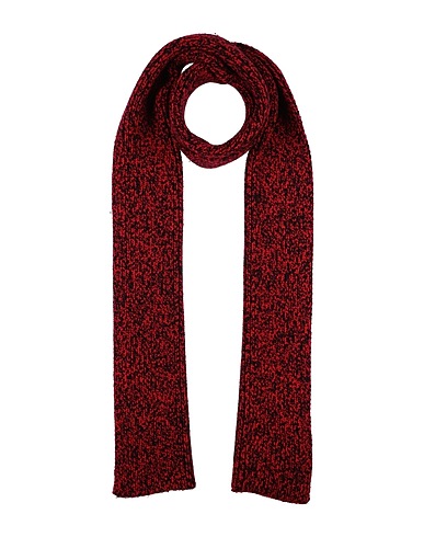 MAISON KITSUNÉ Scarves and foulards Red 100% Virgin Wool