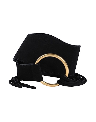 MAX&Co. High-waist belt Black Cow leather