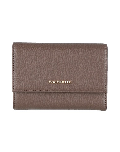 COCCINELLE Wallet Khaki Soft Leather