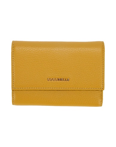 COCCINELLE Wallet Mustard Soft Leather