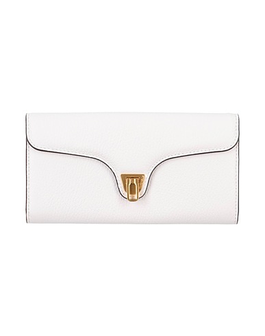 COCCINELLE Wallet White Soft Leather